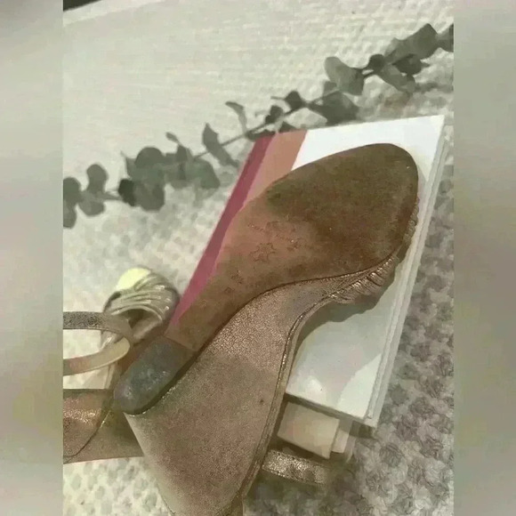 Loeffler Randall Allegra metallic sandal size 8 1/2 - Picture 7 of 10